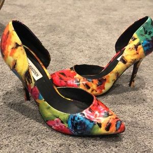 Steve Madden Floral Heels